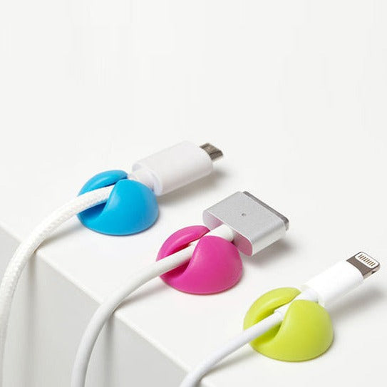 Candy Color Grip Desk Cable Holder