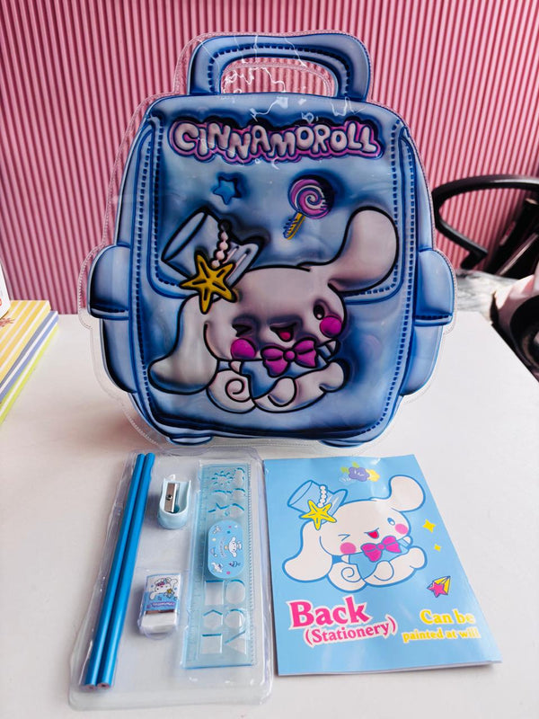 Backpack Cinnamoroll - Stationery Set Of 7