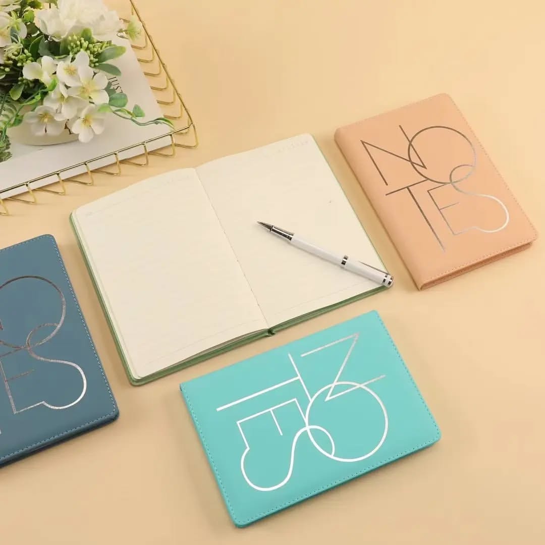 Notes Foiled Soft Cushioned B5  - Journal A5 / B5