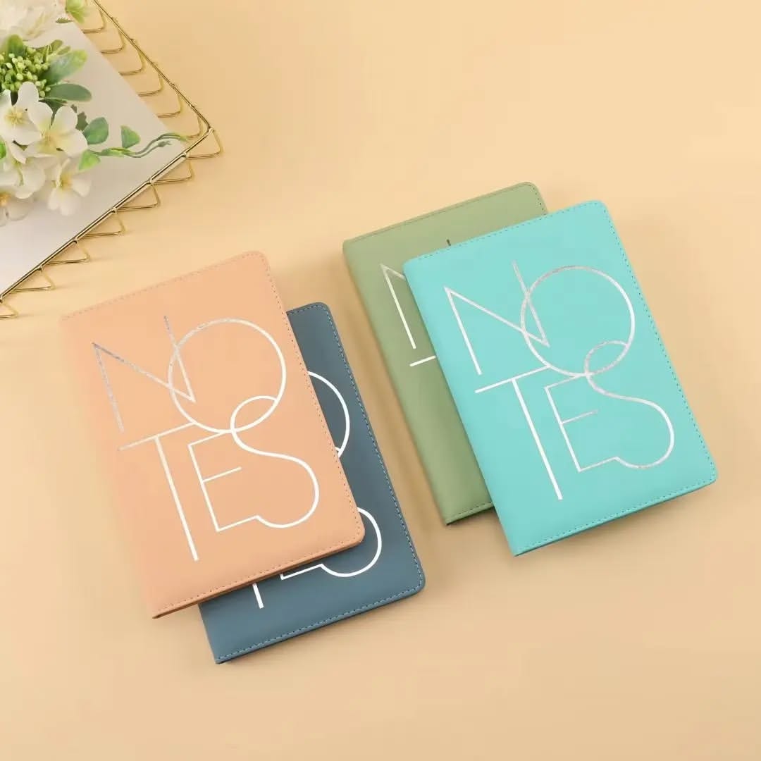 Notes Foiled Soft Cushioned B5  - Journal A5 / B5