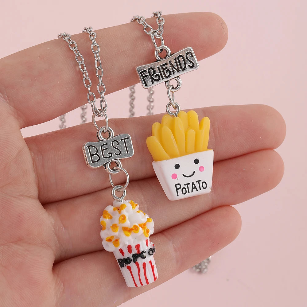 Best Friends Necklace Set of 2 - Style 7