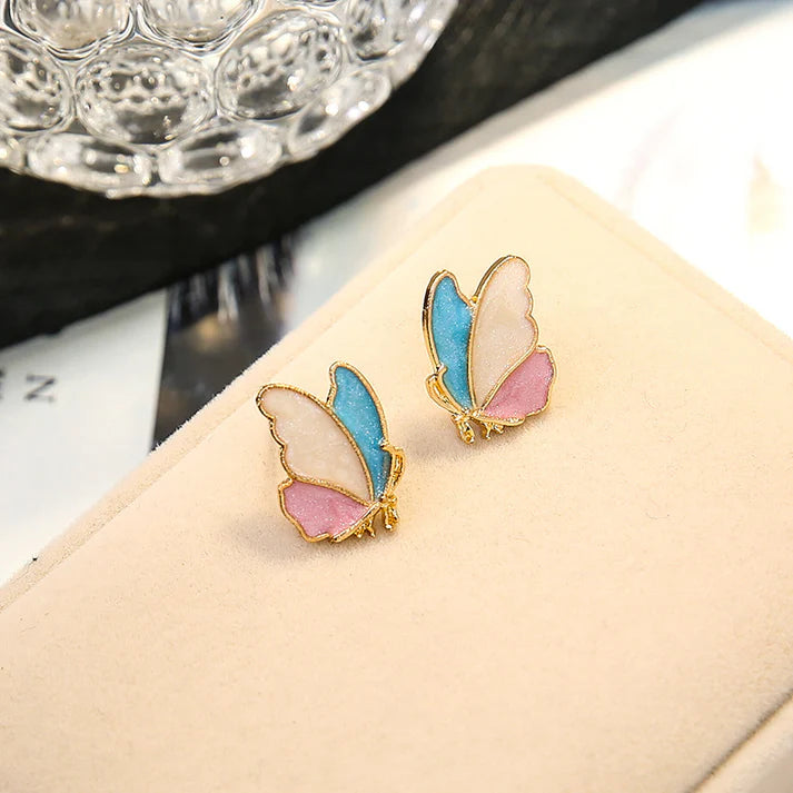 Colorful Butterfly - Earrings