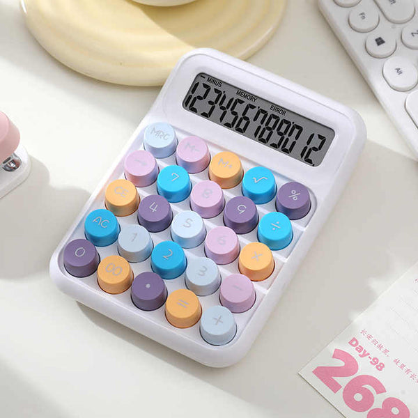 Colorful Keys White - Calculator