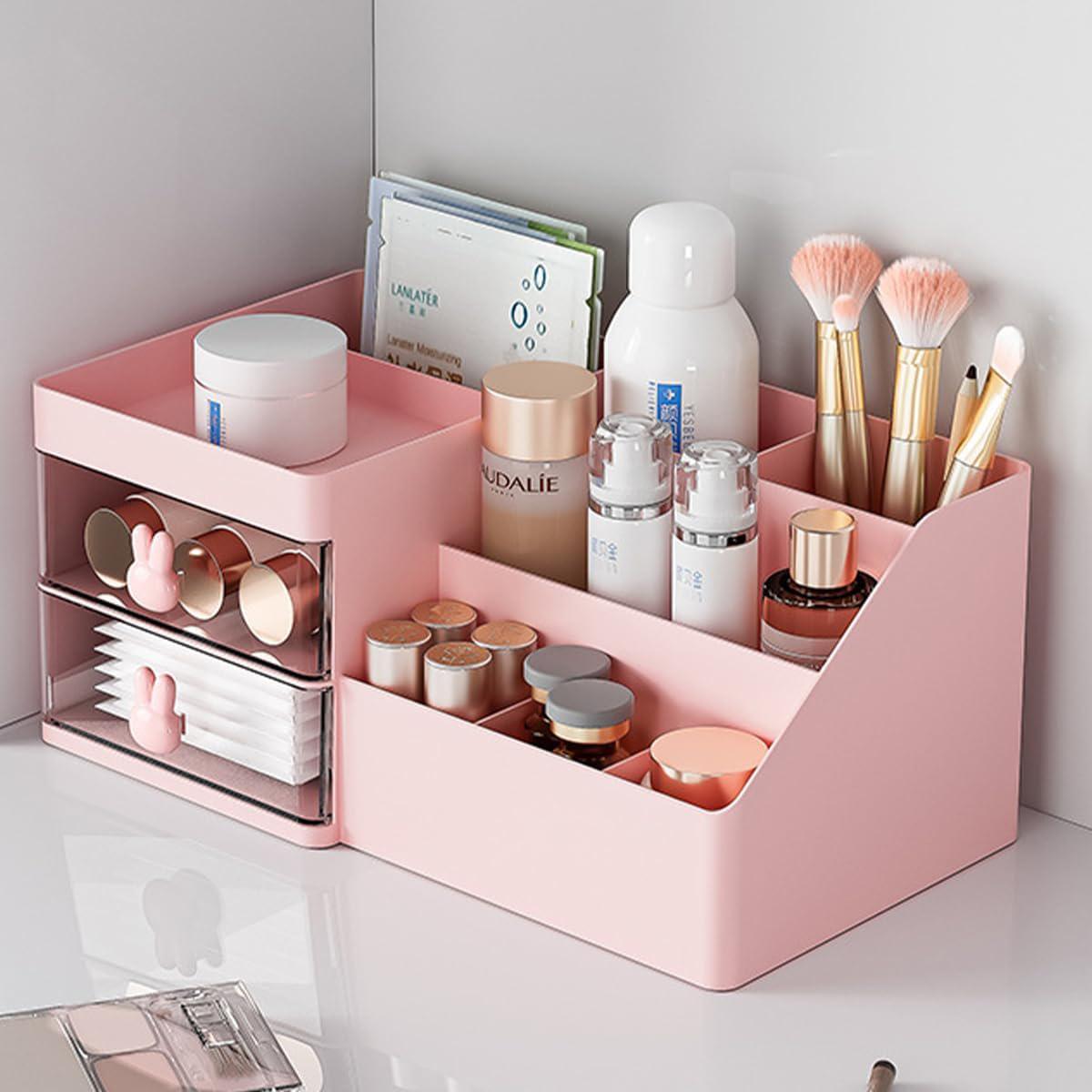 Multi Functional Pink Bunny  - Stationery &amp; Jewelry Organizer