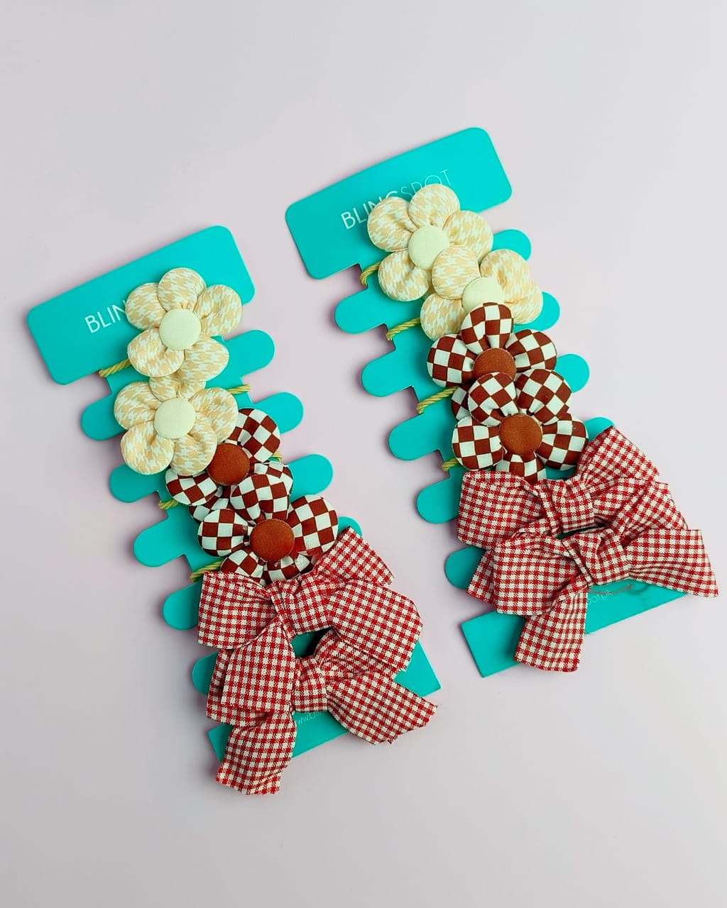 Bow&#39;n Flowers - Hair Ties Style 12