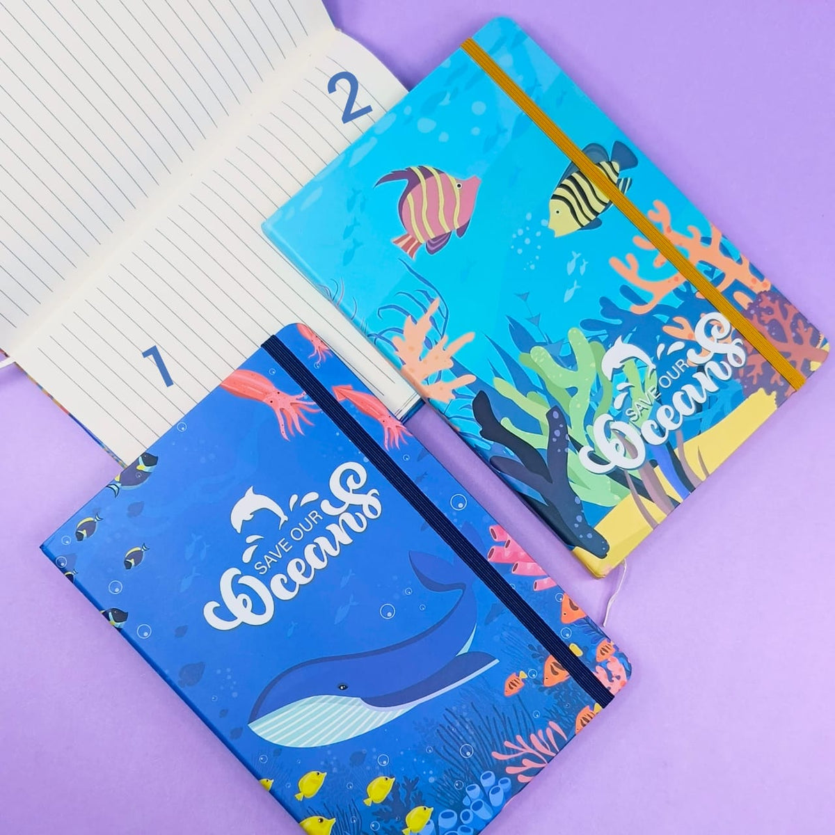 Save Our Ocean A5  - Journal Style 1