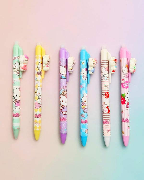 Hello Kitty - Erasable Press Gel Pen