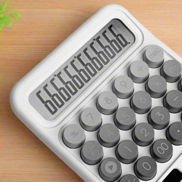 White & Grey Shade - Calculator