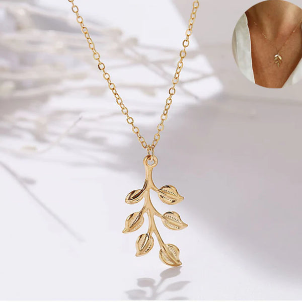 Gold Leaf - Necklace