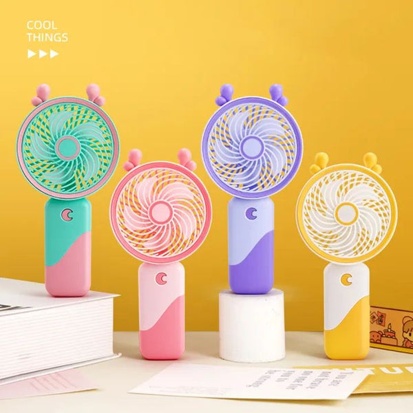 Candy Color Handheld  - Portable Fan