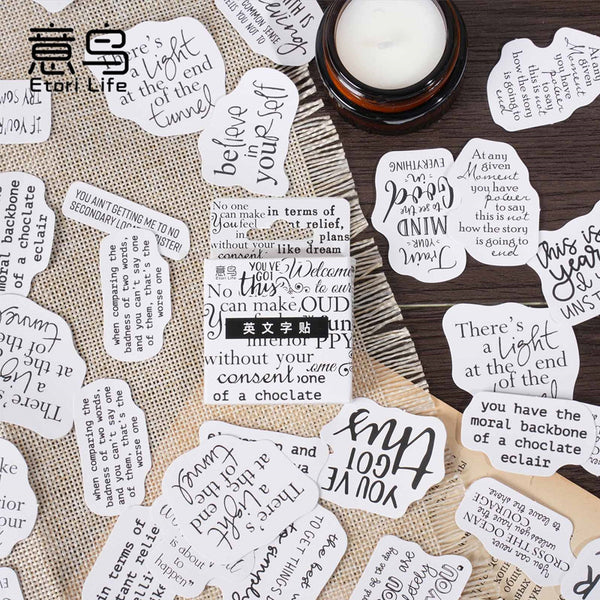 Quotes & Words - Sticker