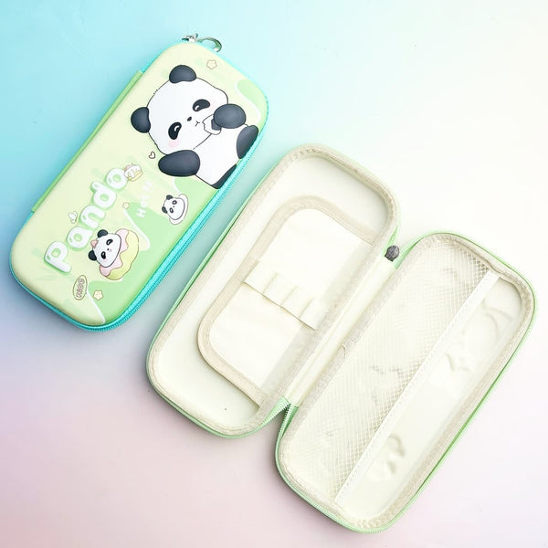 Cute Panda  -  Large Compacity Pouch   Style 2