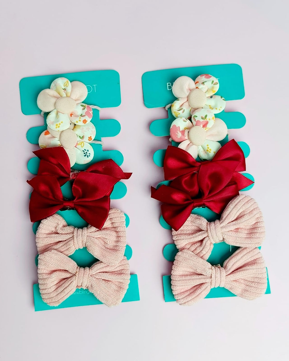 Bow&#39;n Flowers - Hair Ties Style 15