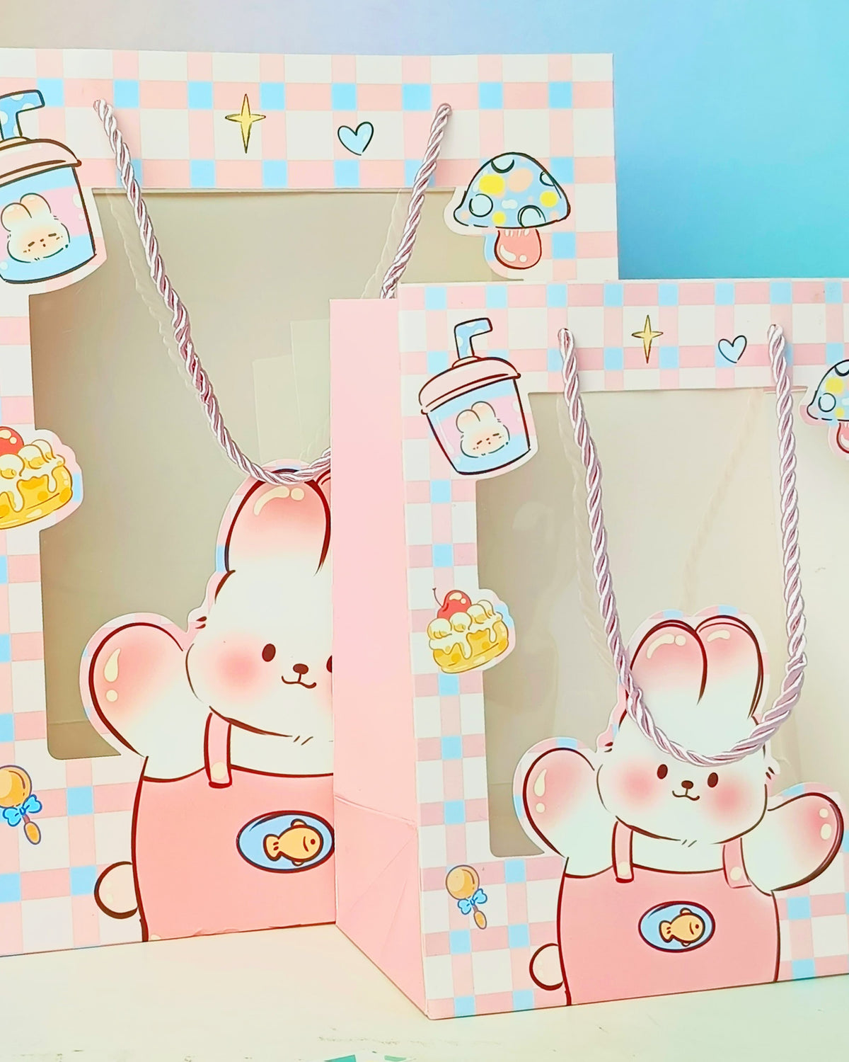 Sweet Animal Series Peach - Bunny Gift Bag