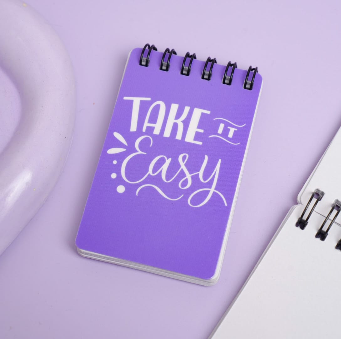 Take it Easy - Mini Notepad