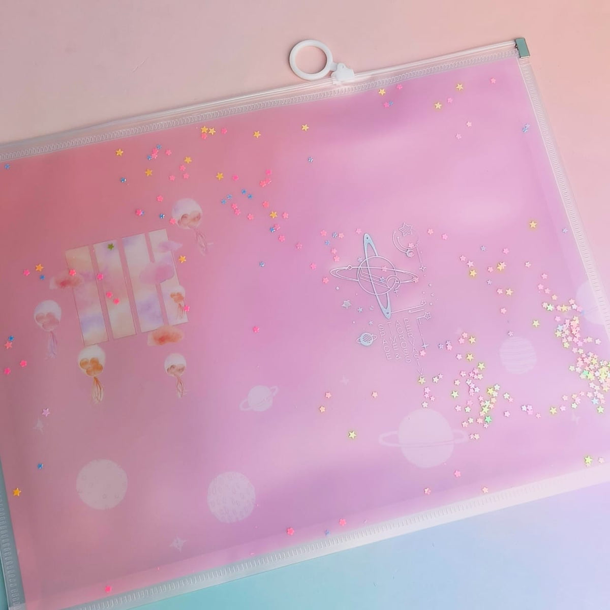 Space Dream  - Document Folder Large Pouch