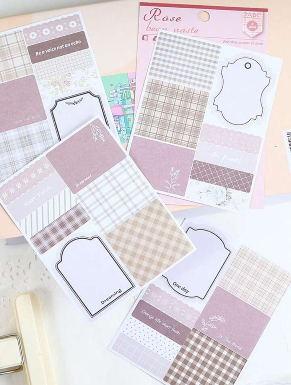 Midnight Thought Series - Stickers Set Of 4 Sheets