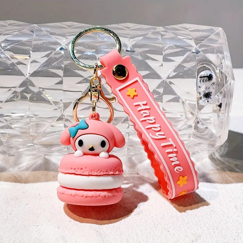 Happy Time My Melody Gold - Key Ring