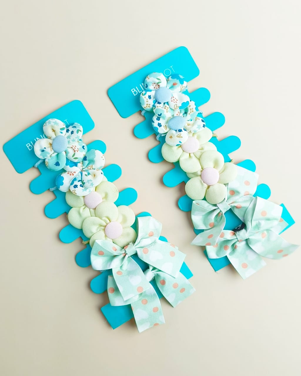 Bow&#39;n Flowers - Hair Ties Style 7