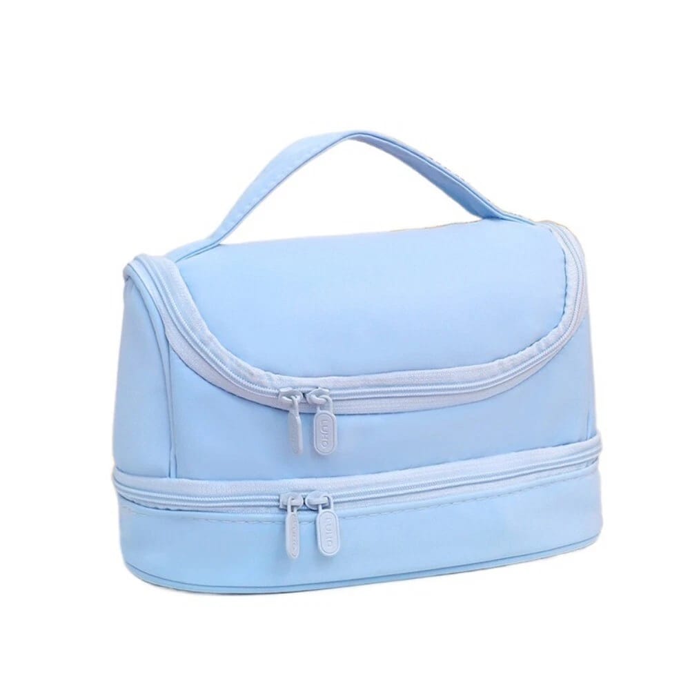 Candy Color Blue Premium Large Capacity - Multifunctional Pouch