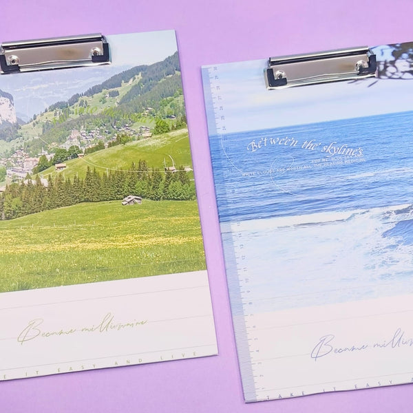 Nature Mountain & Sea - Clipboard Style 1