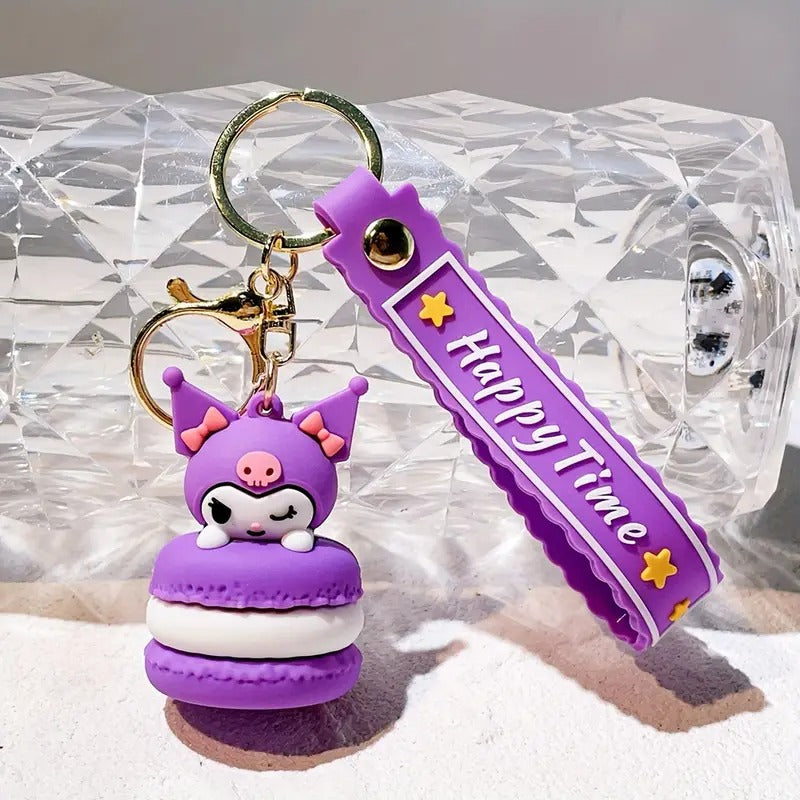Happy Time Kuromi Gold - Key Ring Style 2