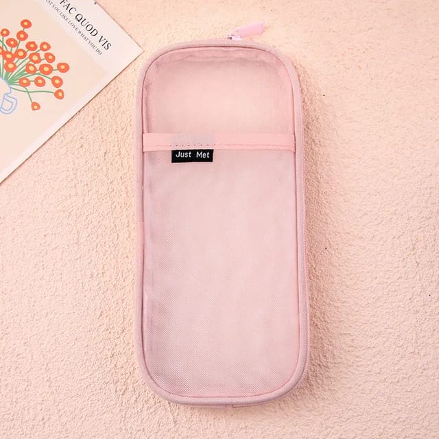 Candy Color Soft Texture  - Pouch