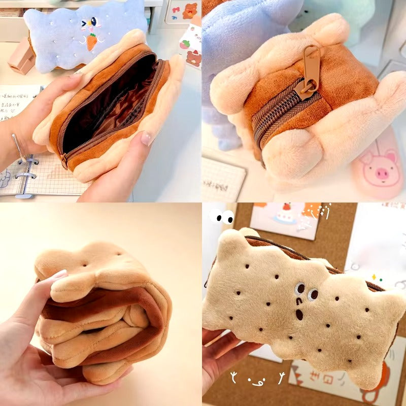 Fruits Sandwich Cartoon Plush  - Pouch