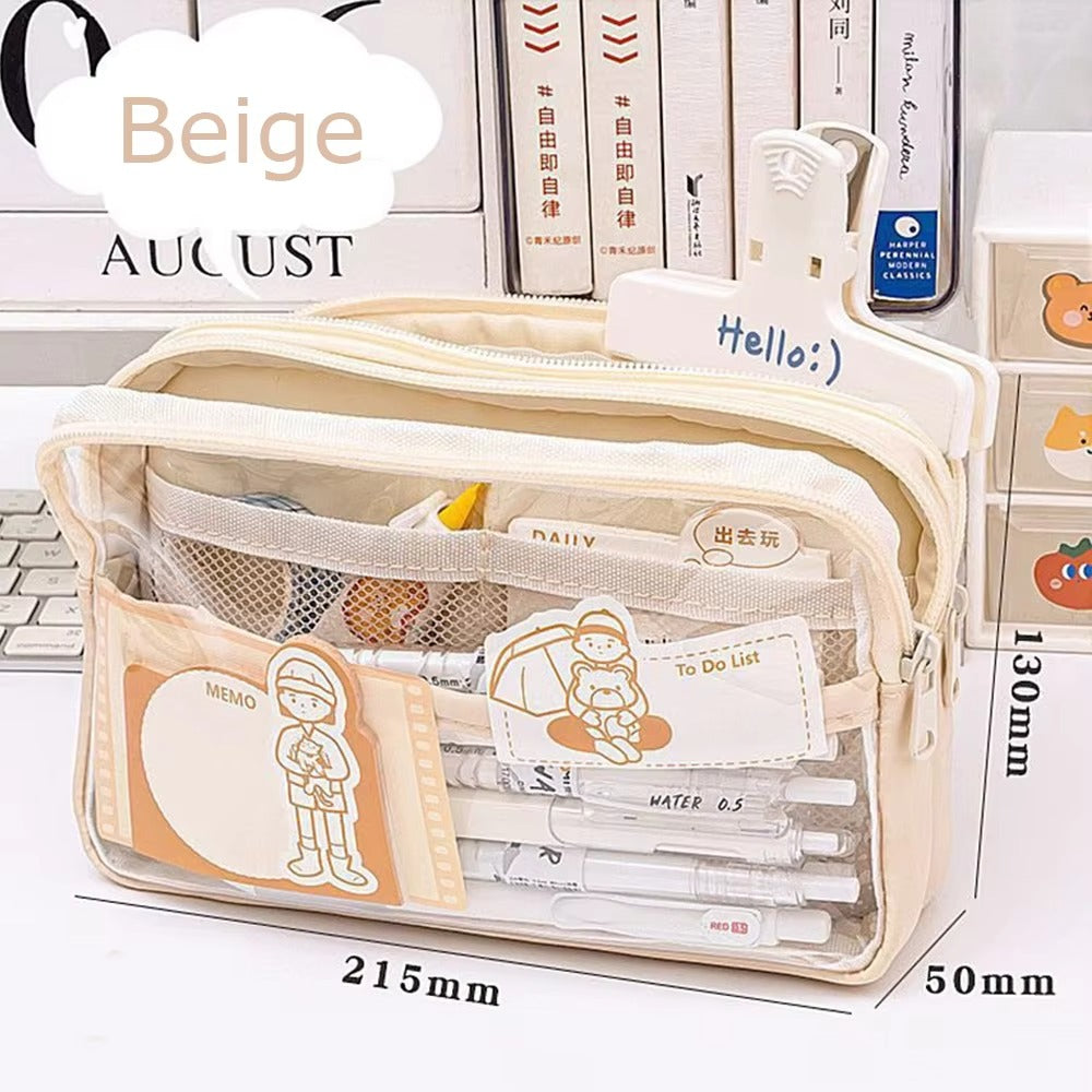 Basic Series Stationery Organizer Large - Pouch