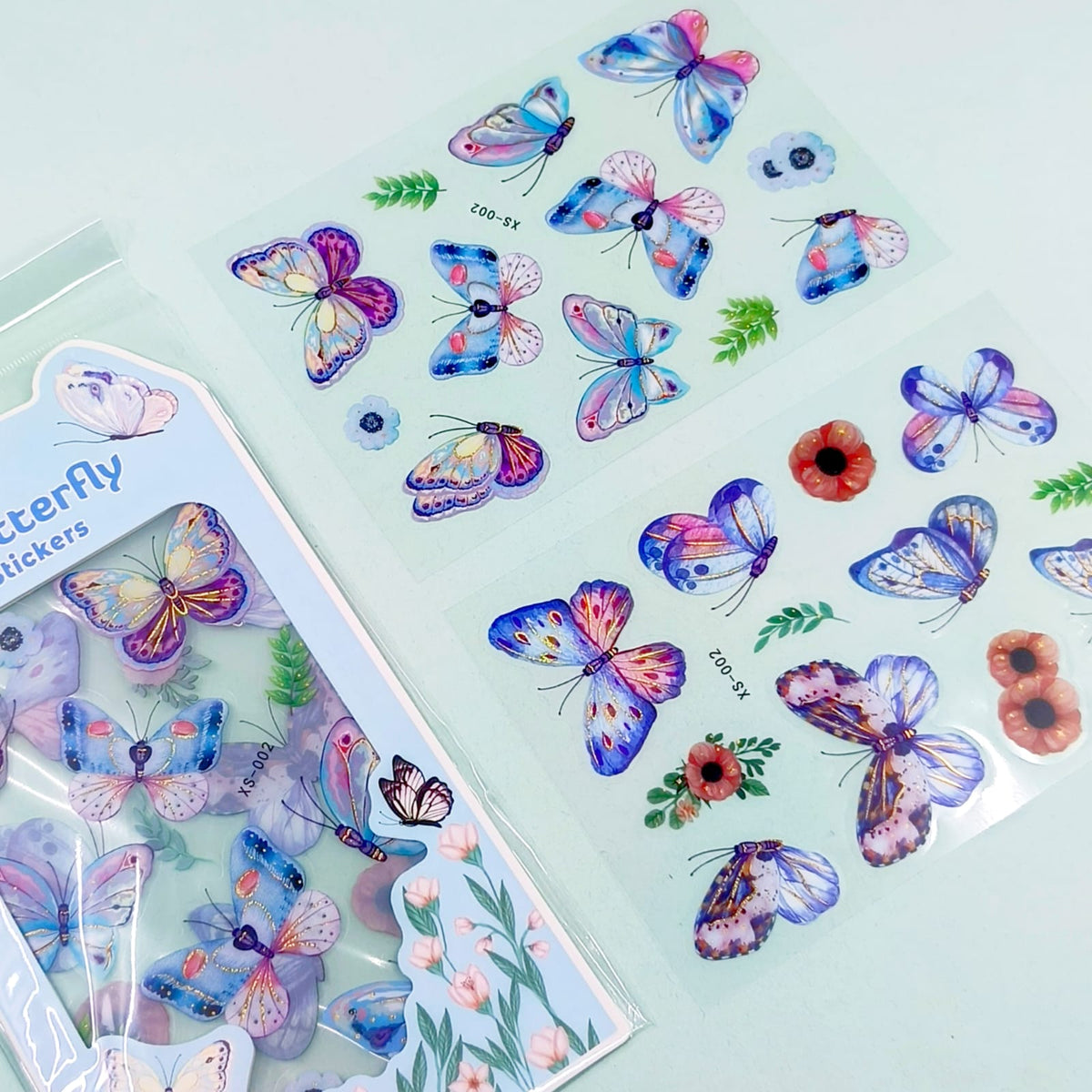 Butterfly - Sticker Set of 2 Sheets