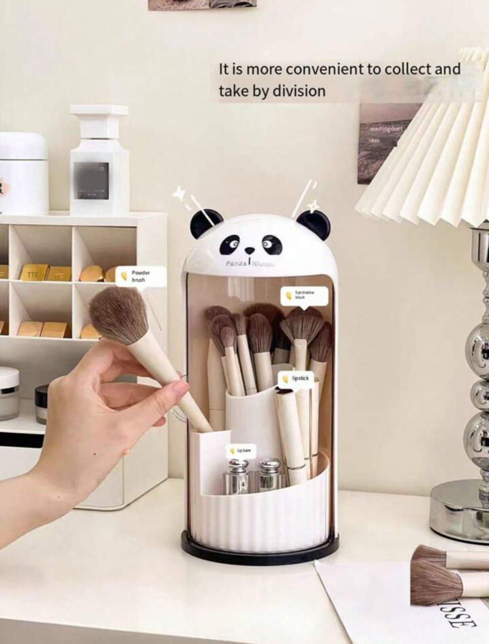 Panda - Fashion Accessories &amp; Makeup Brushes Holder