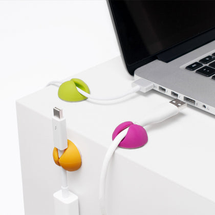 Candy Color Grip Desk Cable Holder