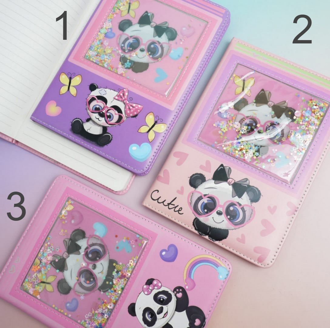 Cutie Panda  Soft Cover - Squishy Journal