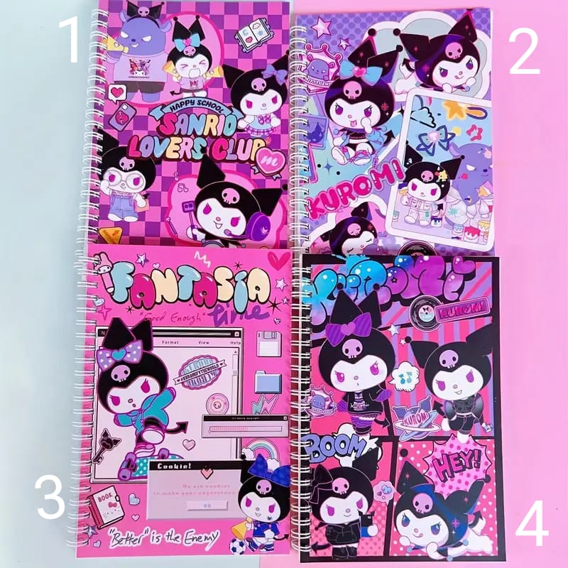 Kuromi  Spiral Notebook Journal - Style 2