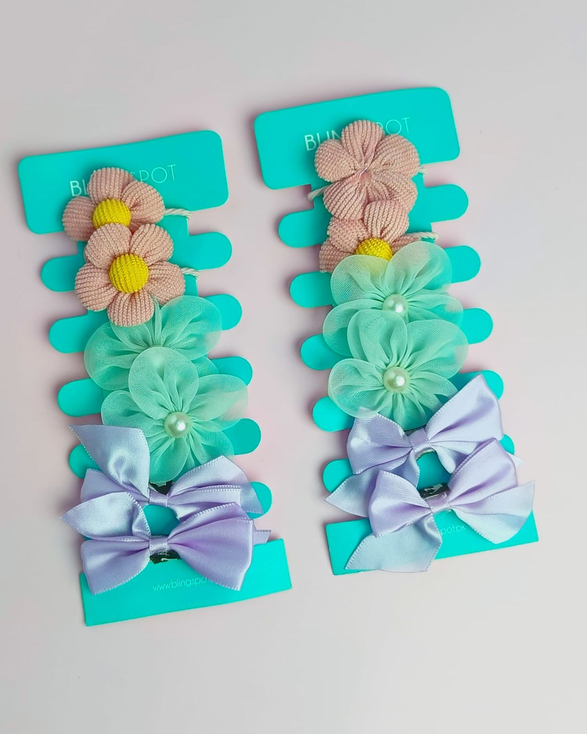 Bow&#39;n Flowers - Hair Ties Style 23