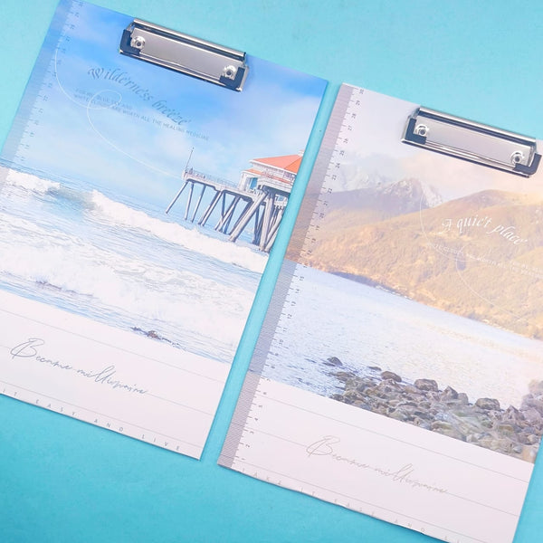 Nature Mountain & Sea - Clipboard Style 2