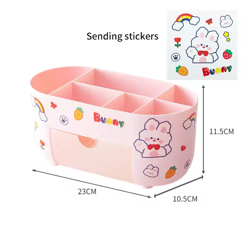 Multi Functional Soft Colors - Stationery Organizer