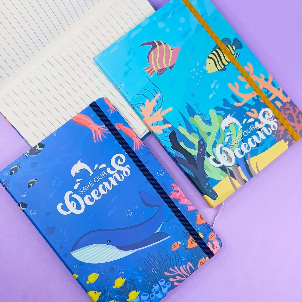 Save Our Ocean A5  - Journal Style 1