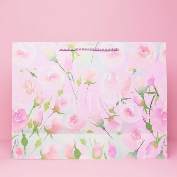 Fortune Flowers Floral - Gift Bag Style 2
