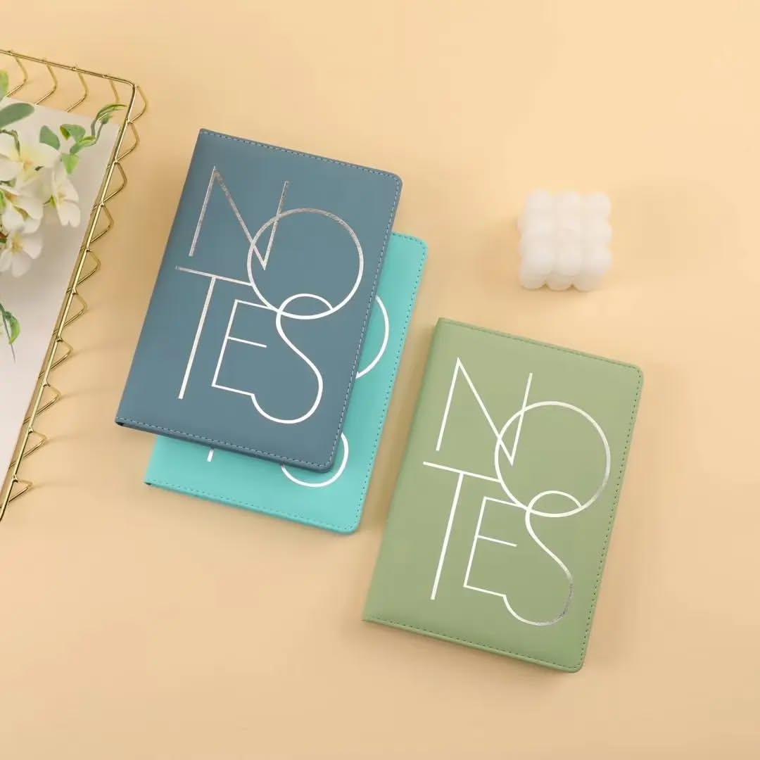 Notes Foiled Soft Cushioned B5  - Journal A5 / B5