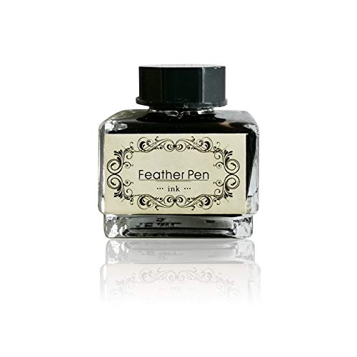 Feather Pen - Ink Jar