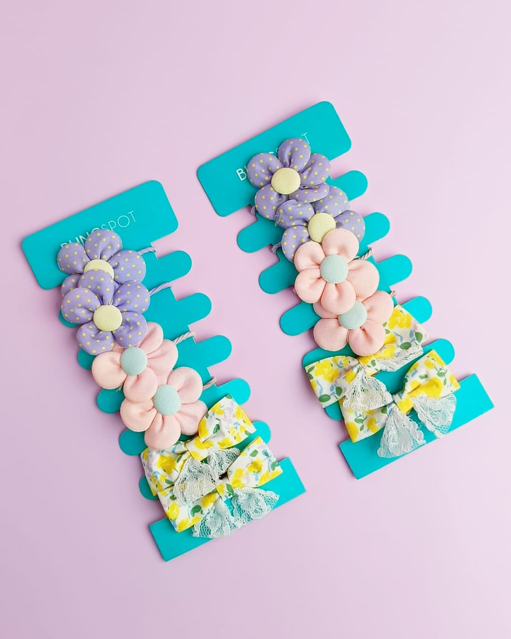 Bow&#39;n Flowers - Hair Ties Style 3