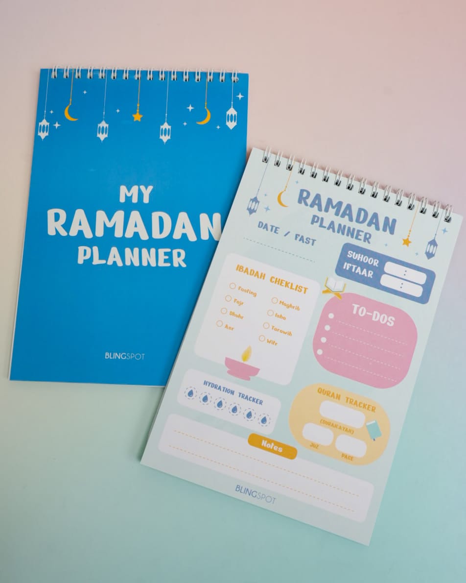 My Ramadan Planner - Blue - 🎁 FREE PEN