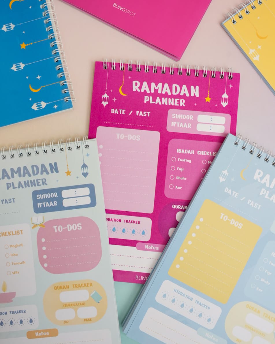 My Ramadan Planner - Blue - 🎁 FREE PEN