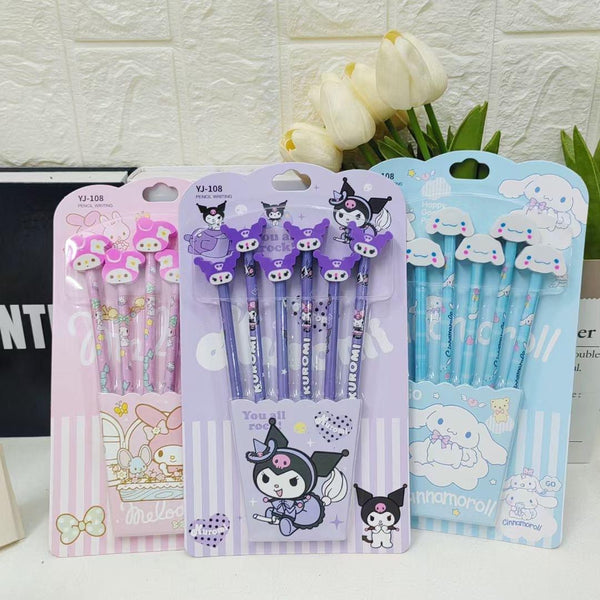 Sanrio Characters - Pencil Set of 6