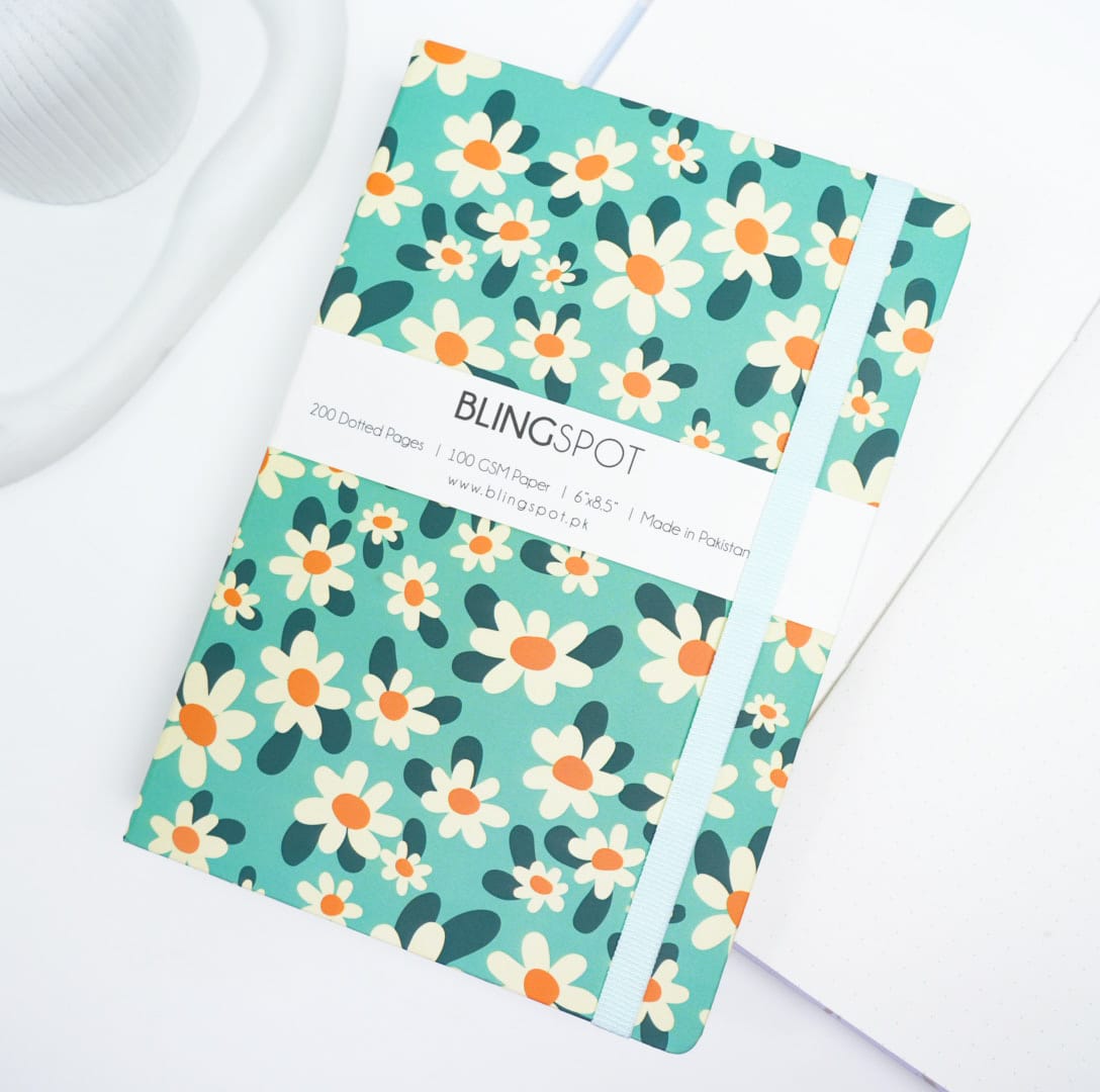 Daisy Land - Dotted &amp; Lined Journal