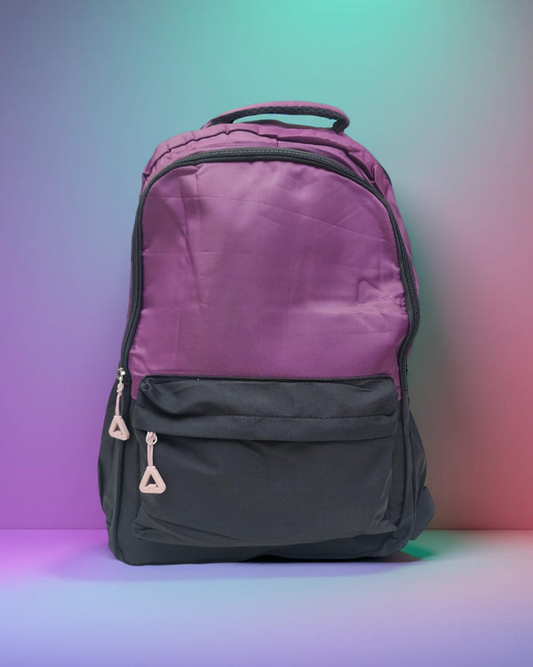 Black & Purple  - Backpack