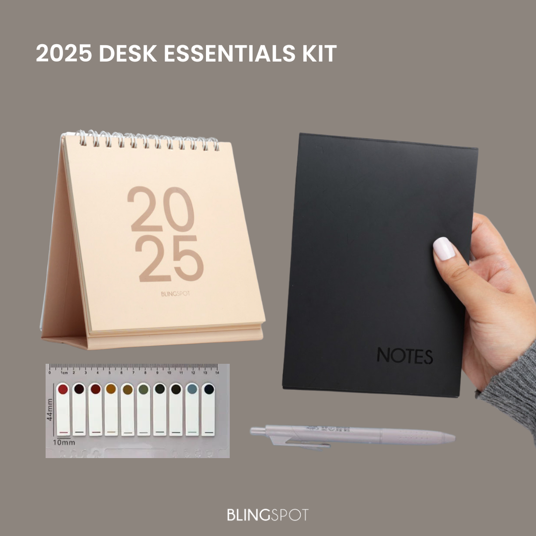 2025 Desk Essentials Kit 2 - Happy Deal