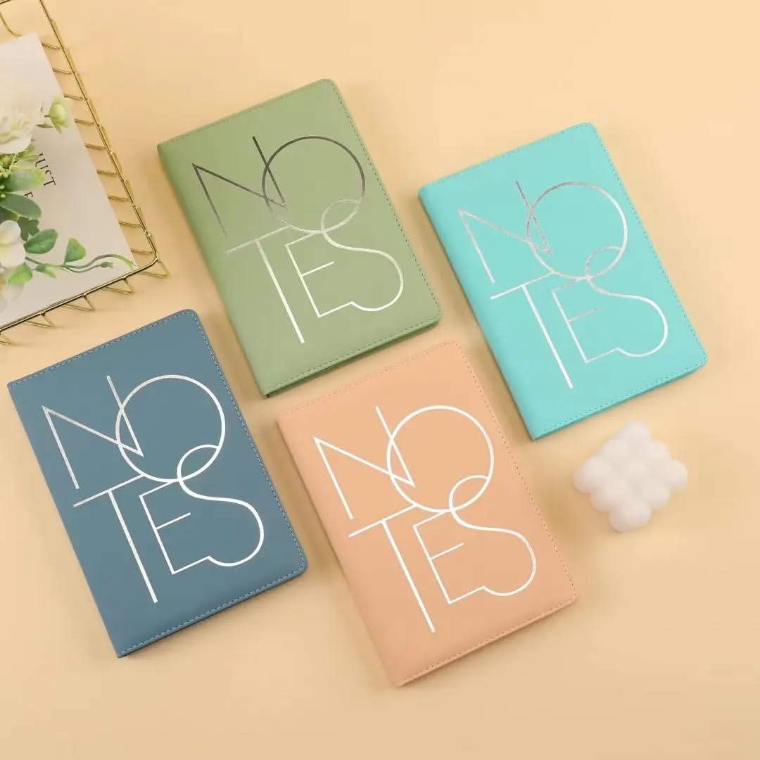 Notes Foiled Soft Cushioned B5  - Journal A5 / B5