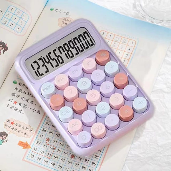 Macaron Color Keys Purple - Calculator